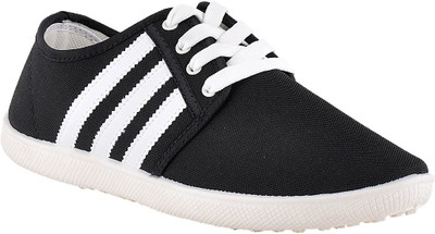 

Athlio Canvas Shoes For Men(Black)