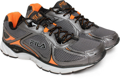

Fila Running Shoes For Men(Grey, C roc/dk sil/vib org