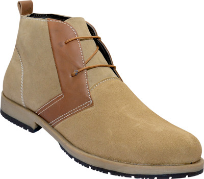 

Dizaro LEATHER Boots For Men(Tan, Camel