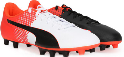 

Puma evoSPEED 5.5 FG Football Shoes For Men(Red, White, Black, Puma black-puma white-red blast