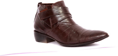 

IShoes Stylish Brown Boots For Men(Brown