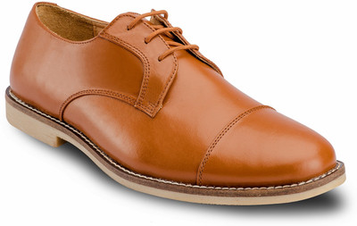 

De Scalzo Italian Lace Up For Men(Tan