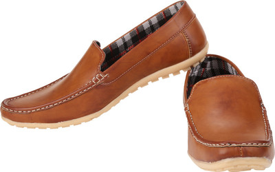 

Exotique Loafer Shoe Loafers For Men(Brown), Tan