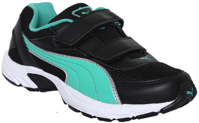 

Puma Boys & Girls, Black-mintleaf-pumasilver