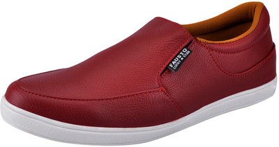 

FAUSTO Red Men's Loafers For Men(Red)