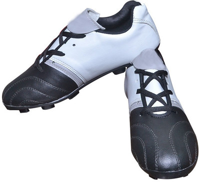 

Port Cyber-Star-Wt Football Studs For Men(White), Black