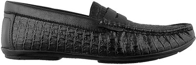 

Mochi Awesome Loafers For Men(Black, 11;black