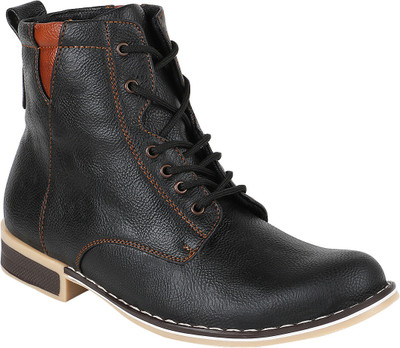 

Kraasa Status Boots For Men(Black)