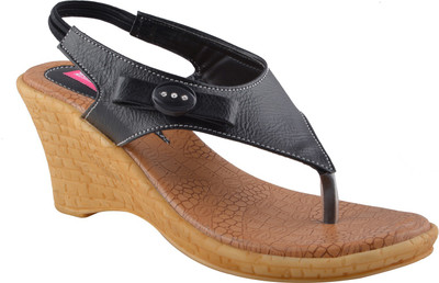

Indirang Slip On For Women(Black