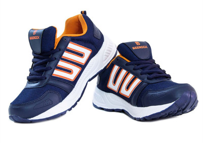 

Beerock Beta Walking Shoes For Men(Multicolor, Navy/orange