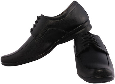 

Footrest Lace Up Shoes For Men(Black