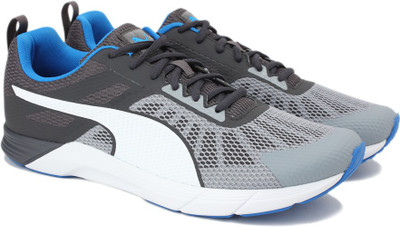 

Puma Propel Running Shoes For Men(Grey, Quarry-asphalt-electric blue lemonade-puma white