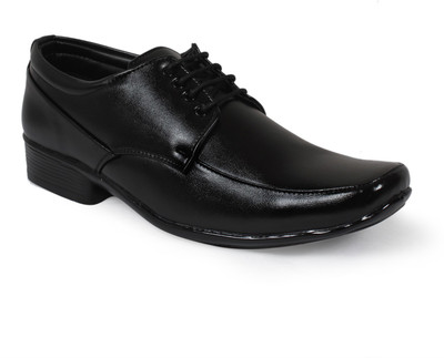 

Shoe Island Modish Black Derby Formals Lace Up For Men(Black