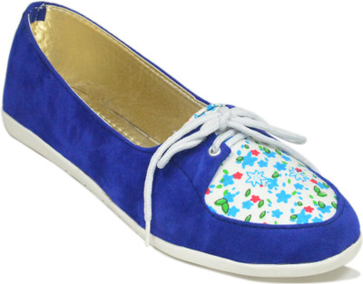 

Myra Floral Print Casuals For Women(Blue)