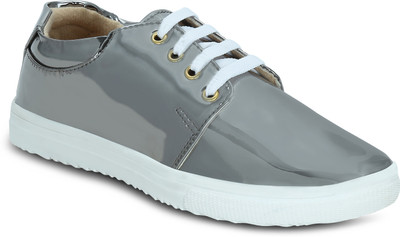 

Kielz Women-Grey-Fancy-Sneakers Sneakers For Women(Grey