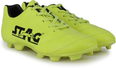 

Stag Kross Football Shoes For Men(Black, Green