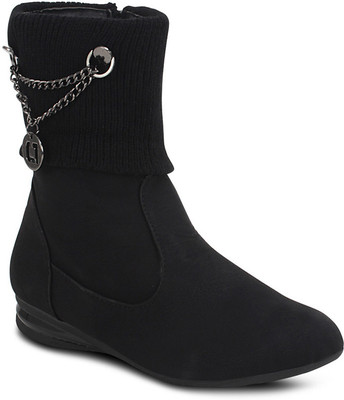

Get Glamr Suede Boots For Women(Black