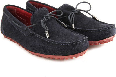 

WROGN Genuine Leather Loafer SHOES For Men(Blue, Navy