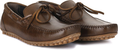 

WROGN Genuine Leather Loafers For Men(Brown, Tan
