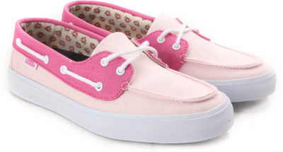 

Vans CHAUFFETTE SF Boat Shoes For Women(Pink, (two tone) barely pink