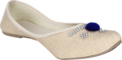 

Tryfeet Women's Cream Jute Jutis For Women(Beige)