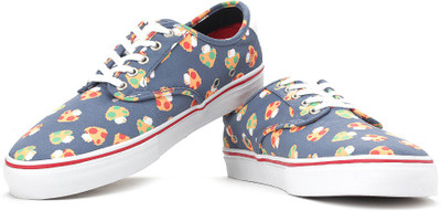 

Vans Men Sneakers For Men(Blue, (mushrooms) blue/white