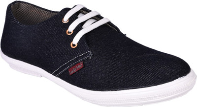 

Luckyman Canvas Shoes For Men(Black)