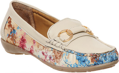 

Bruno Manetti DVS-008-LB Loafers For Women(Beige