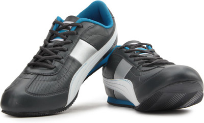 

Puma Men Sneakers For Men(Grey, White), Dark shade cyan blue wht