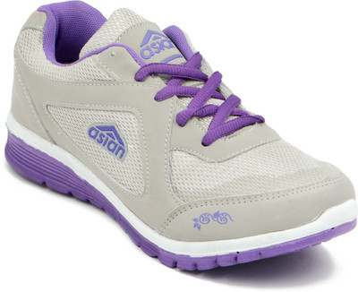 

Asian Running Shoes For Women(Grey, Pink