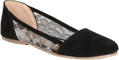 

Adorn Elegant and Trendy Bellies For Women(Black)
