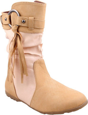 

Adorn Active And Cool Boots For Women(Beige, Apricot
