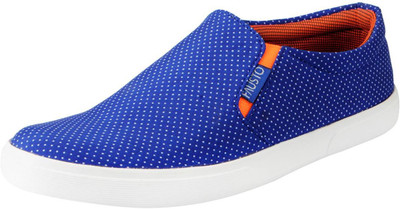

FAUSTO Canvas Shoes For Men(Blue