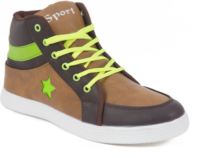 

Adjoin Steps Casuals For Men(Brown, Green