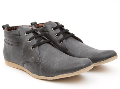 Drex Casual Shoes For Men(Grey), Black