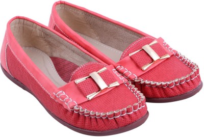 

Adorn New Look Loafers For Women(Red