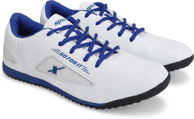 

Sparx SM-184 Running Shoes For Men(White), White royal blue