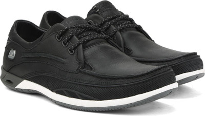 

Clarks Orson Lace Black Leather Casuals For Men(Black