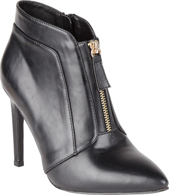 20% OFF on Truffle Collection Nova5 Black Boots For Women(Black) 20% OFF on Truffle Collection Nova5 Black Boots For Women(Black)