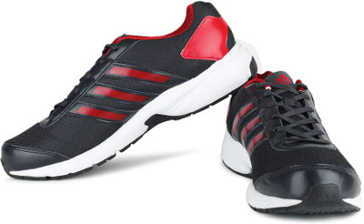 

ADIDAS ADISONIC M Men Running Shoes For Men(Grey, Red), Ntgrey/scarle/black