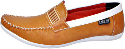FAUSTO Stylish Loafers For Men(Brown