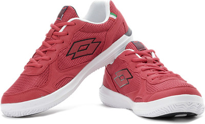 

Lotto Quaranta II Sneakers For Men(White, Black, Red, Pre. red;white