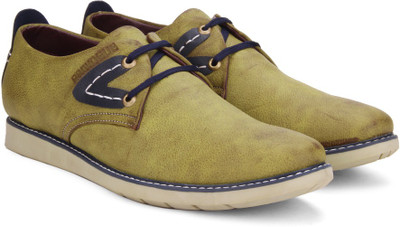 

Provogue Corporate Casuals For Men(Green, Camel