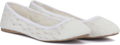 QUPID Bellies For Women(White, Wtlc