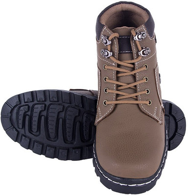 

Red Marine Brown Boots For Men(Brown)