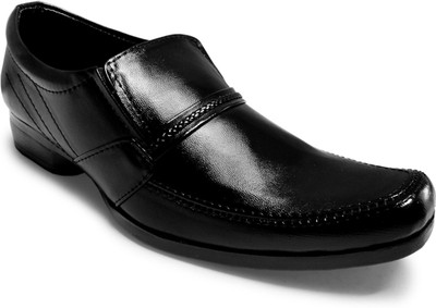 

Activa Faux Leather Slip On Shoes For Men(Black