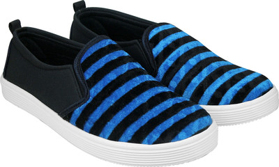 

Jayn Martin Fabric Casuals For Women(Blue, Black
