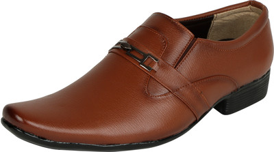 

Fiaste Tan Formal Shoes Slip On For Men(Tan