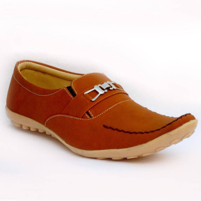 

1st Look mumento shoe Loafers For Men(Tan