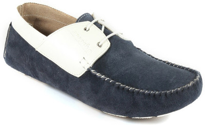 

Araanha Driving Loafers For Men(Blue, White), Dark blue